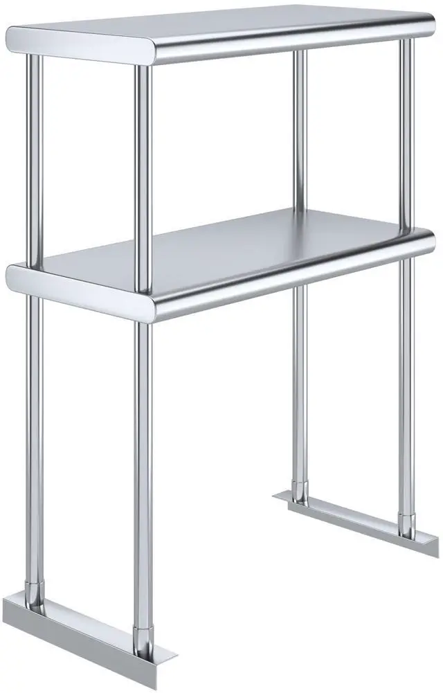 Main image of Double OverShelf Stainless Steel NSF - Many (24" Long x 12" Deep)