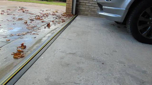 Alt view image 5 of 6 - ¾ High Garage Door Threshold Seal Kit 20'3" Length | Flexible PVC | Complete Kit Includes 2 Adhesives