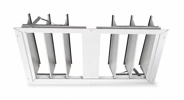 Main image of 36" Whole House Fan Economy Ceiling Truss Shutter/Ceiling Shutter, 34" x 30" Opening Required