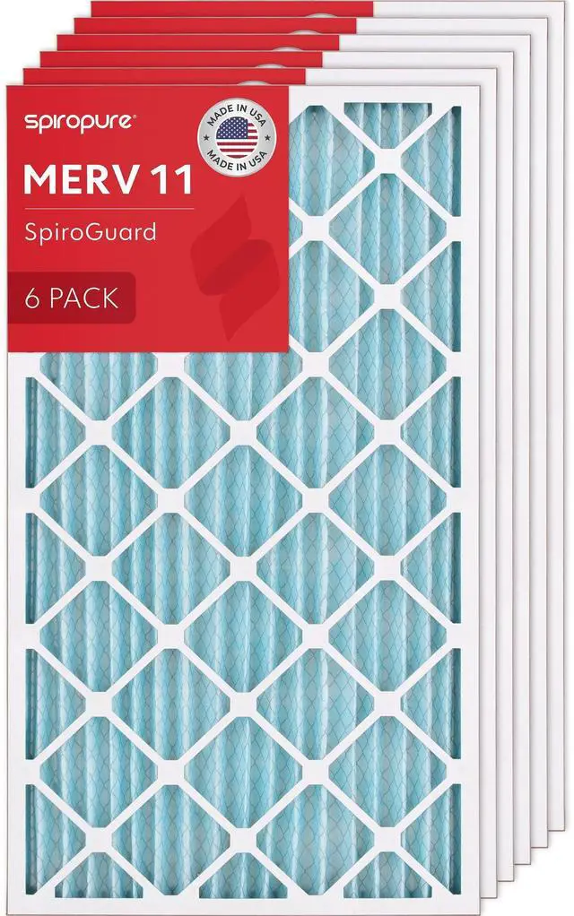 Main image of 20x35x2 MERV 11 Pleated Filter Air Filters - Made in USA (6 Pack)