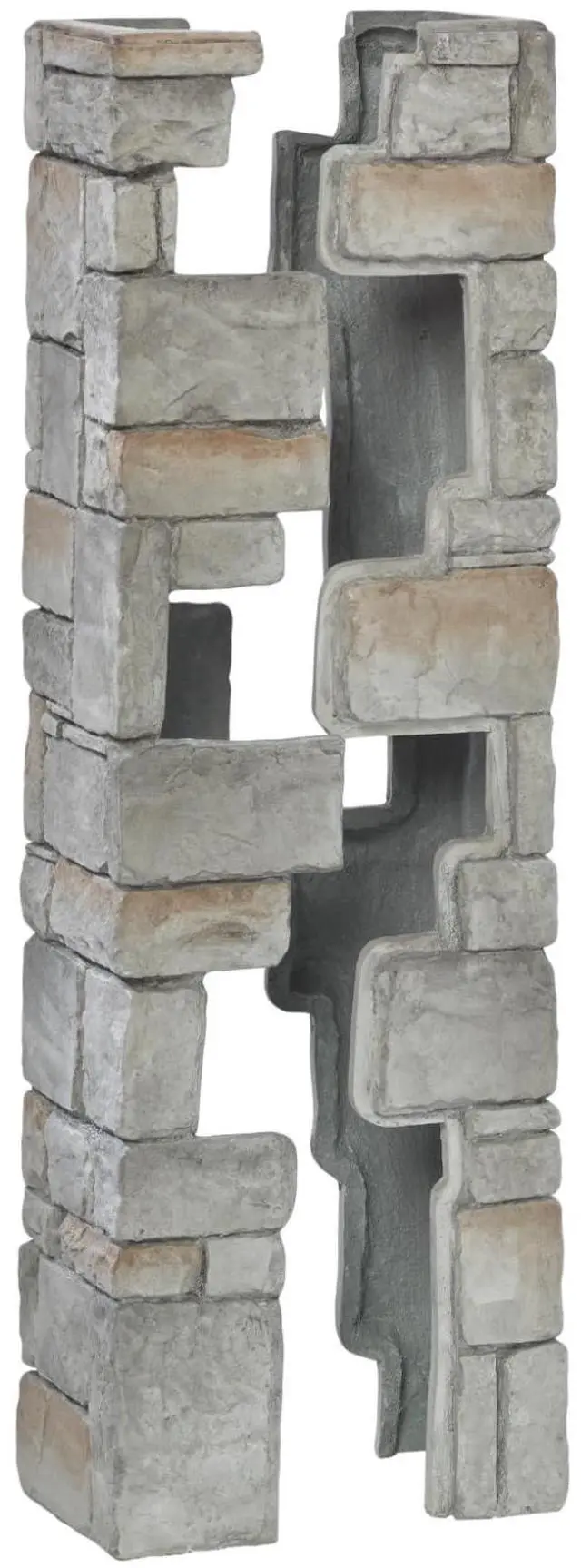 Main image of 42" Cobblestone Postcover 2 Piece - Gray