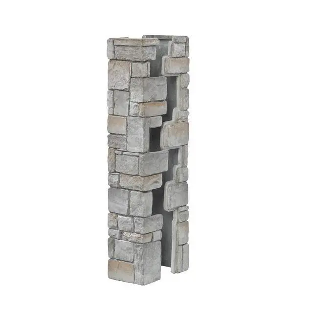 Alt view image 2 of 3 - 42" Cobblestone Postcover 2 Piece - Gray