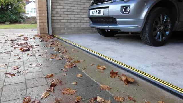 Alt view image 4 of 6 - 1 ¼ High Garage Door Threshold Seal Kit 12'3" Length | Flexible PVC | Complete Kit Includes 2 Adhesives