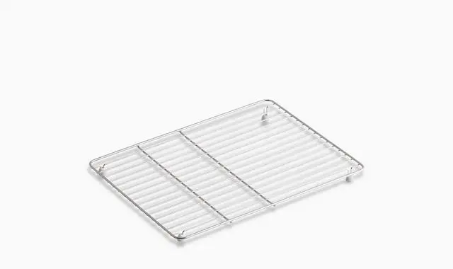Main image of K-6237-ST Riverby Left-Hand Sink Rack, Stainless Steel 1.00 x 18.56 x 14.13 inches