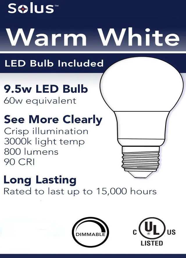 Alt view image 3 of 5 - Nautical S772WF Round Outdoor Wall/Ceiling Mount Light Black or White, Composite, Frosted Polycarbonate Diffuser LED Bulb Included, Non-Corrosive (White, Warm White (3000K), 4 Pack)