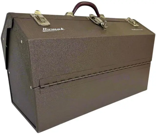 Main image of Industrial 22-Inch Cantilever Steel Toolbox, Brown Winkle Powder Coat, BW00210220