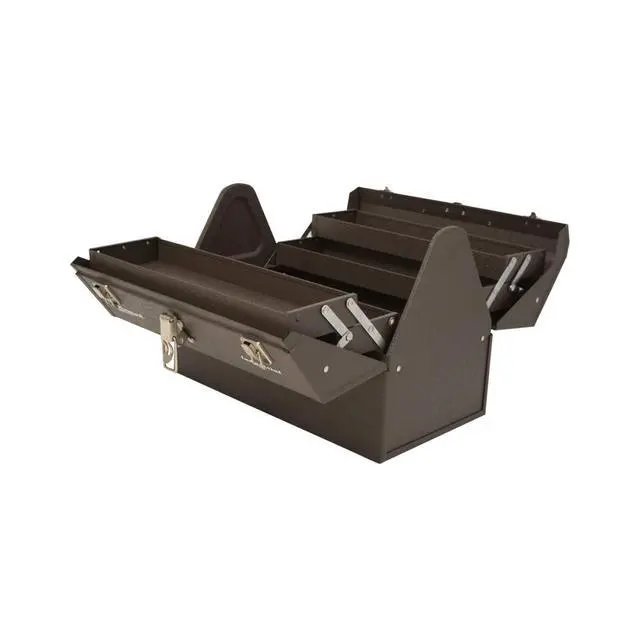 Alt view image 6 of 6 - Industrial 22-Inch Cantilever Steel Toolbox, Brown Winkle Powder Coat, BW00210220