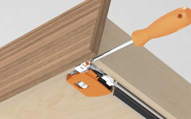 Alt view image 4 of 5 - Bundle - TANDEM Drawer Slides with OTION. Includes Slides 563H, Locking Devices, Rear Mounting Brackets, Screws and Instructions. 21" (Set of 6)
