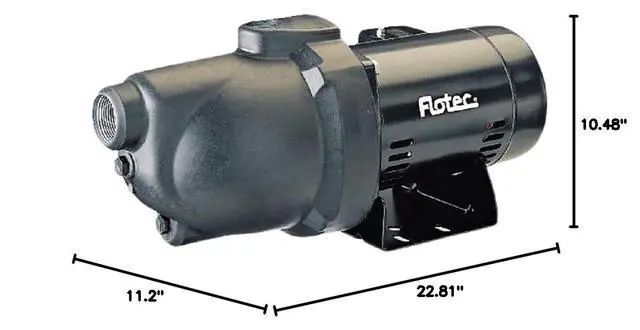 Alt view image 3 of 3 - FP4012-10 1/2 HP Shallow Well Pump Jet