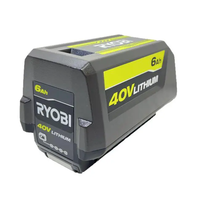 Alt view image 4 of 6 - 40V Lithium-Ion 6.0 Ah High Capacity Battery and Rapid Charger Kit | Bulk Packaged