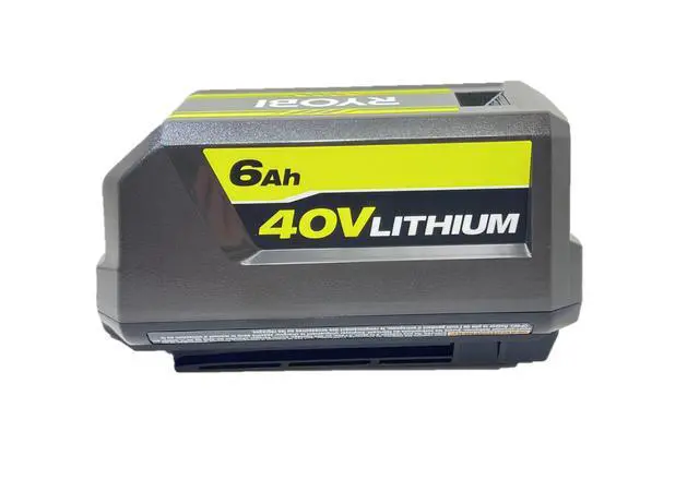 Alt view image 5 of 6 - 40V Lithium-Ion 6.0 Ah High Capacity Battery and Rapid Charger Kit | Bulk Packaged