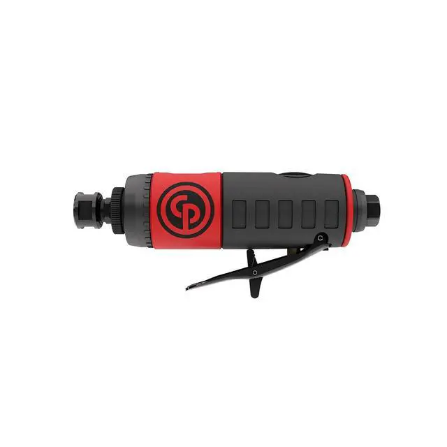 Alt view image 2 of 6 - CP7411K Kit - Air Die Grinder Tool, Welder, Woodworking, Automotive Car Detailing, Stainless Steel Polisher, Heavy Duty, Straight, 1/4 Inch (6 mm), 0.56 HP / 420 W - 22000 RPM