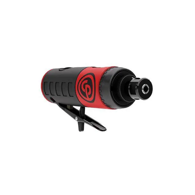 Alt view image 4 of 6 - CP7411K Kit - Air Die Grinder Tool, Welder, Woodworking, Automotive Car Detailing, Stainless Steel Polisher, Heavy Duty, Straight, 1/4 Inch (6 mm), 0.56 HP / 420 W - 22000 RPM
