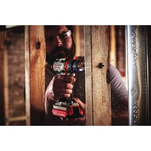 Alt view image 5 of 5 - 20V MAX Cordless Drill Driver Kit with 2 Batteries and Charger, 1/2 Inch (PCCK607LB)