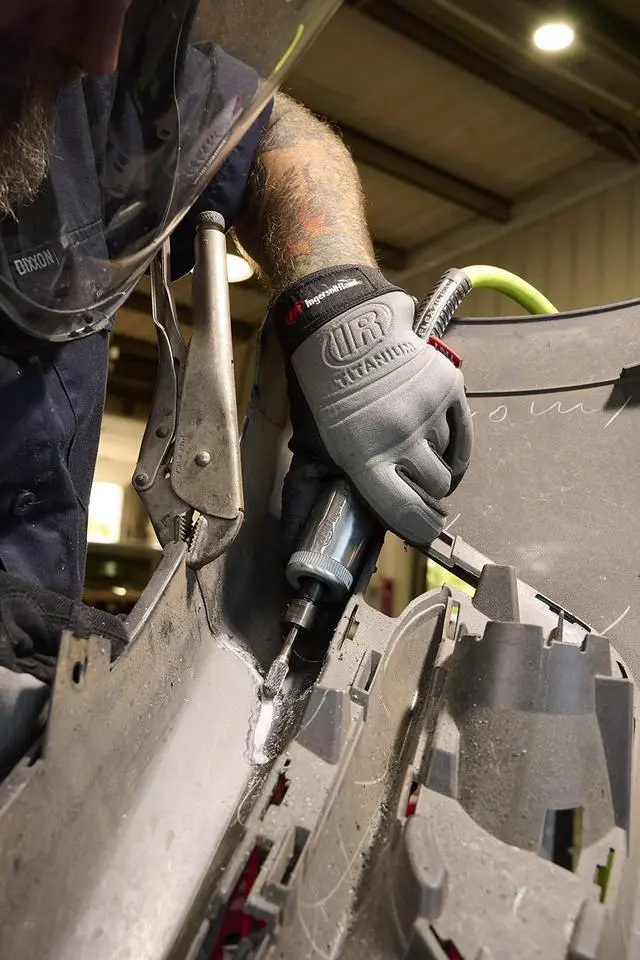 Alt view image 5 of 6 - 409 Air Die Grinder, 27000 RPM, 0.5HP, Inline