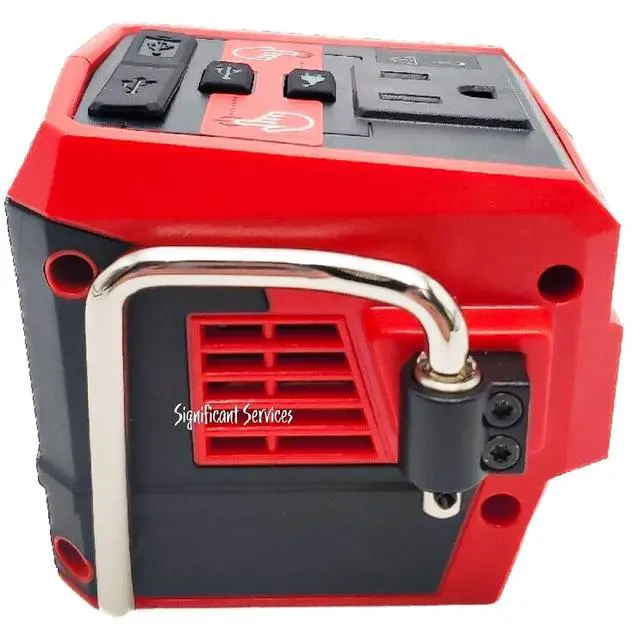 Alt view image 5 of 6 - Tool 2846 50 M18 18 Volt 175 Watt Lithium Ion Powered Compact Inverter with 5.0 Ah Battery