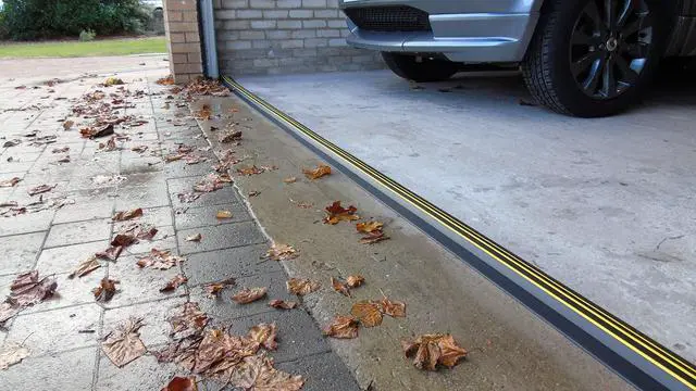 Alt view image 4 of 6 - 1 High Garage Door Threshold Seal Kit 18'3" Length | Flexible PVC | Complete Kit Includes 2 Adhesives
