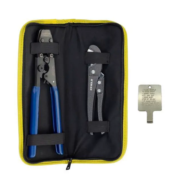 Alt view image 2 of 6 - 1/2 inch 200 ft Pex-b Pipe/Tubing 2 x100 ft Blue & Red, Pex Fittings (15), Crimp Tool, Clamps, and Cutter Combo Kit,(E99KIT)