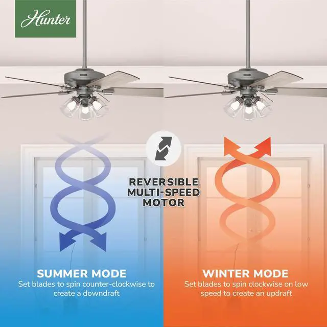 Alt view image 5 of 6 - Fan Company 51857 Crestfield Ceiling-Fans, Matte Silver, AAA