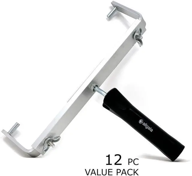 Alt view image 4 of 4 - Aluminum Double Arm Roller Frame Adjustable from 12-18 Inch with Black A8 Handle - 12PK