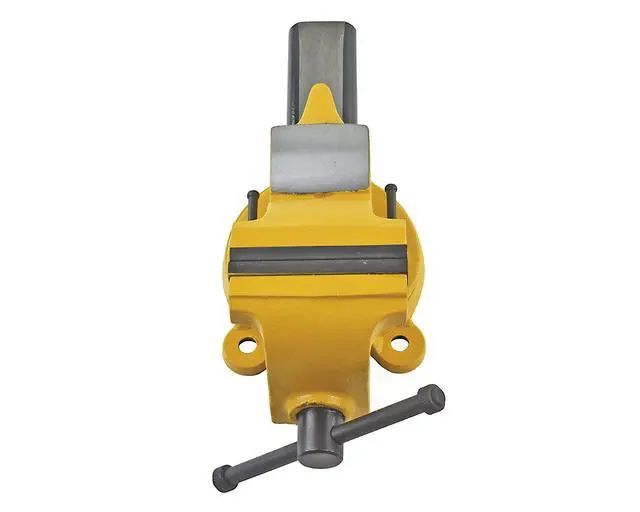Alt view image 5 of 6 - Yost Vises 910-HV 10" High-Visibility Heavy Duty Steel Bench Vise