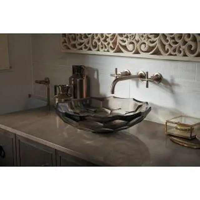 Alt view image 3 of 4 - 14441-BN Purist Towel Ring, Wall-Mount Towel Ring, Bathroom Towel Holder, Vibrant Brushed Nickel