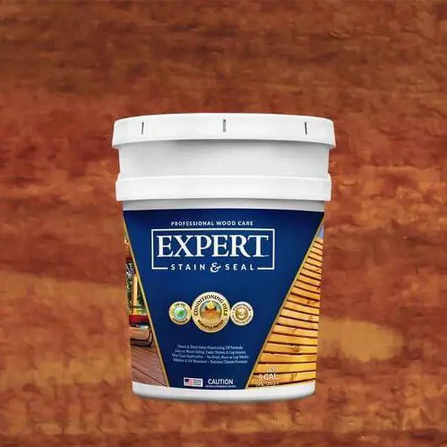 Main image of Expert Stain & Seal Transparent Stain & Sealer 5 Gallon Pail (Redwood)
