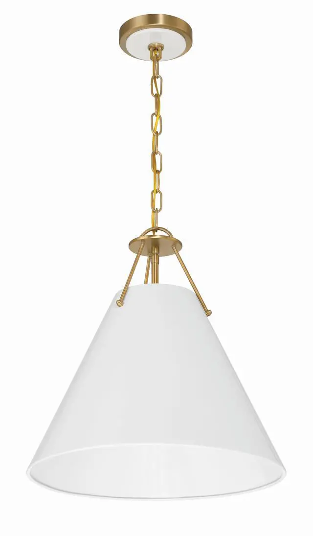 Main image of Xavier 16'' Vibrant Gold Pendant