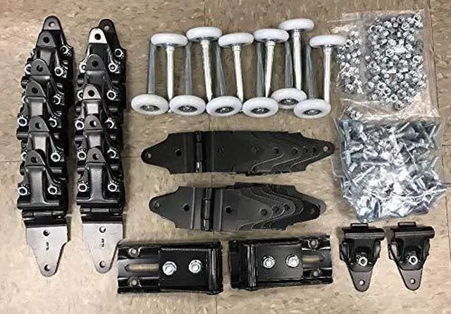 Main image of 44 Pack Whiting Todco Door Repair Kit- All Hinges + 2" Rollers + Hardware! New