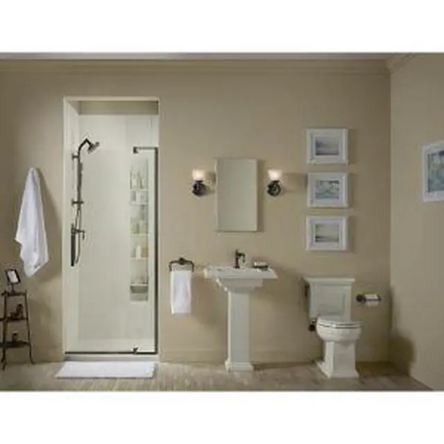 Alt view image 2 of 4 - K-72573-BV Artifacts Pivoting toilet tissue holder, Vibrant Brushed Bronze 3.50 x 4.63 x 6.75 inches