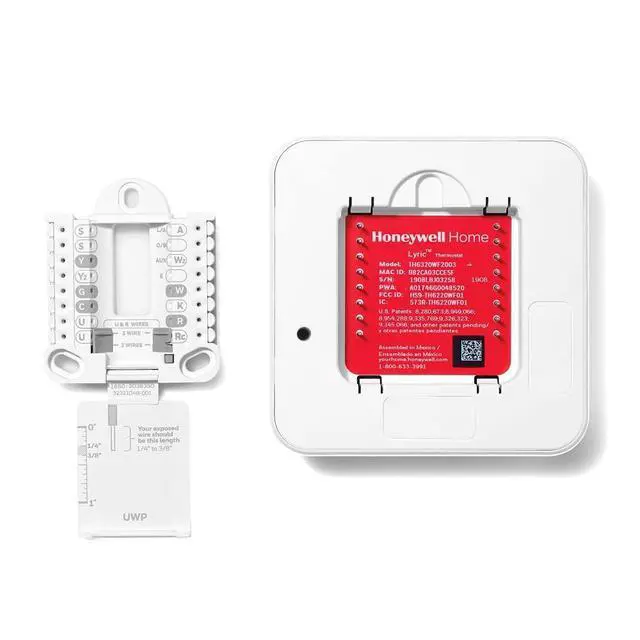 Alt view image 3 of 3 - H1ywell Home T6 Pro Smart Thermostat Th6220wf2006