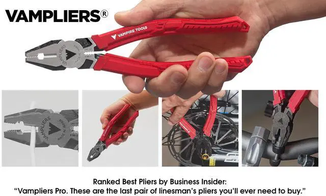 Alt view image 2 of 6 - 4-PC Screw Extractor Pliers Gift Set. Made in Japan. 8" Linesman, 7.5" Long Nose, 6.25" Multipurpose & 5" Mini Pliers. Remove any Stripped/Damaged/Rusted Screws
