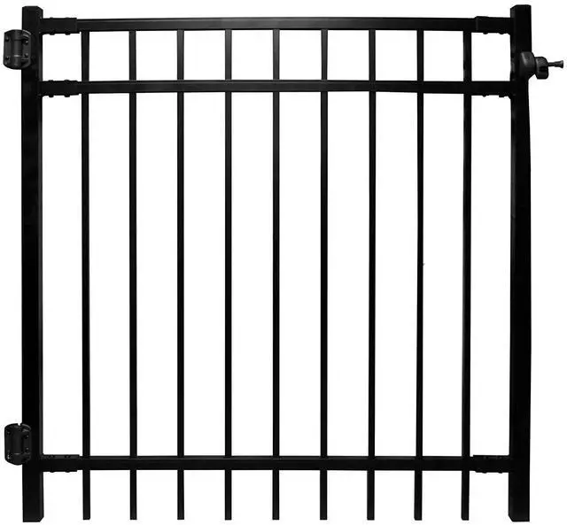 Main image of Livingston Aluminum Gate Kit DIY Kit for Backyard and Garden Fencing, Made with Durable Powder-Coated Aluminum that Combats Rust, Fading, and Corrosion (4 Wide Gate Kit)