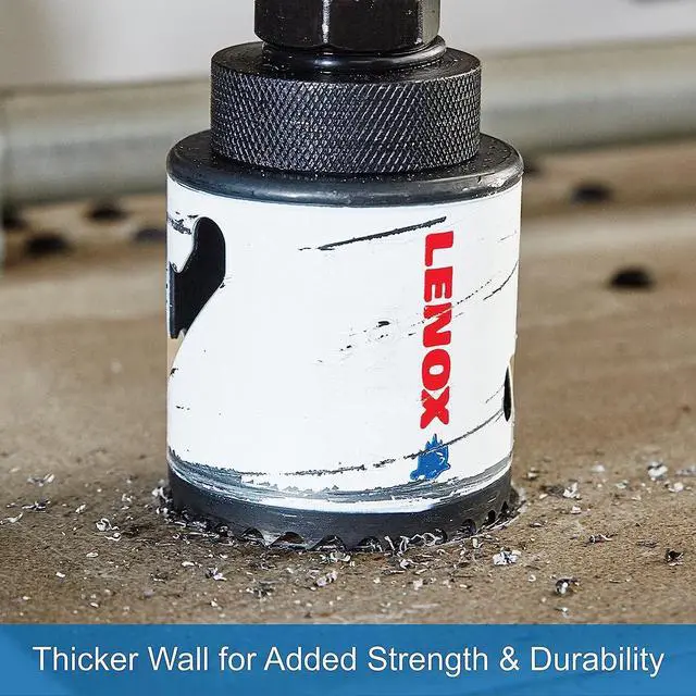 Alt view image 4 of 6 - Tools - T30802-1200L Tools Hole Saw Kit for Electricians, Speed Slot, 17 Piece (308021200L)