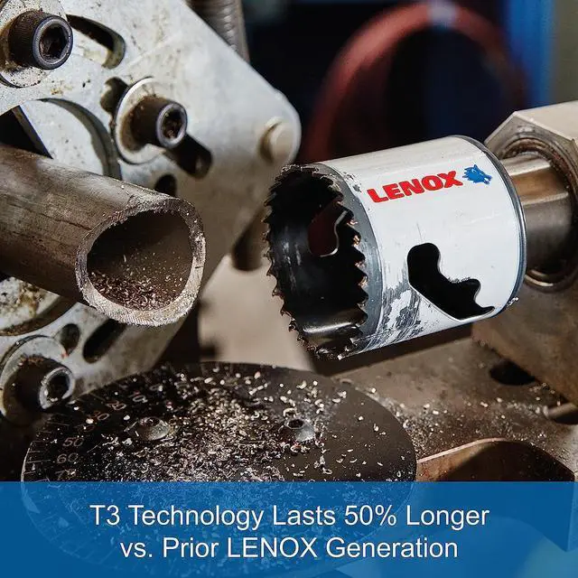 Alt view image 5 of 6 - Tools - T30802-1200L Tools Hole Saw Kit for Electricians, Speed Slot, 17 Piece (308021200L)