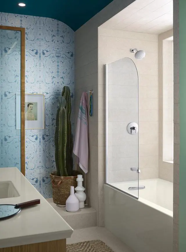 Alt view image 2 of 5 - K-TS97074-4Y-BL Pitch Rite-Temp Bath and Shower Trim Kit, 2.5 GPM, Matte Black