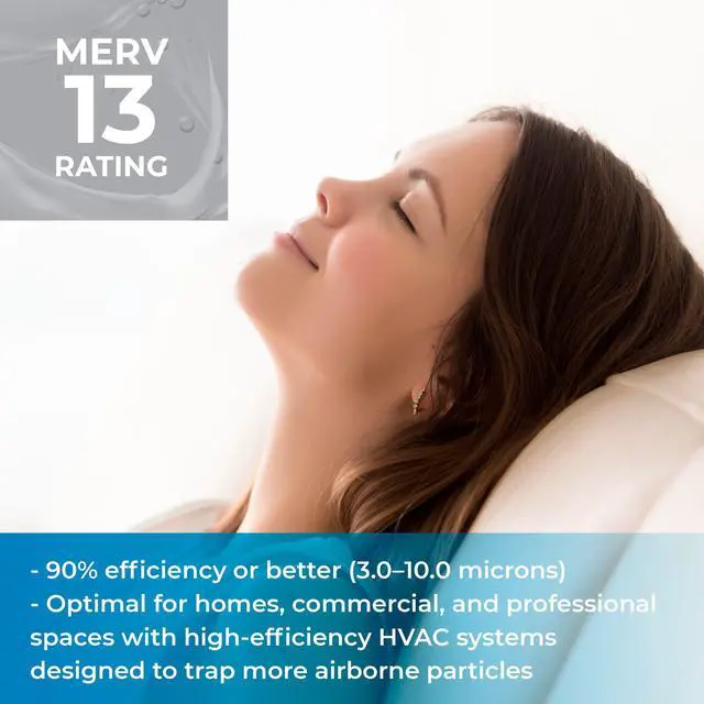 Alt view image 3 of 6 - 30X36X2 MERV 13 Geothermal Air Filters - Made in USA (6 Pack)