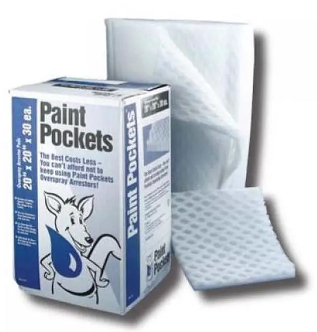 Main image of Spray Booth Exhaust Arrestors Filters - White - 20x20-30 Per Pack