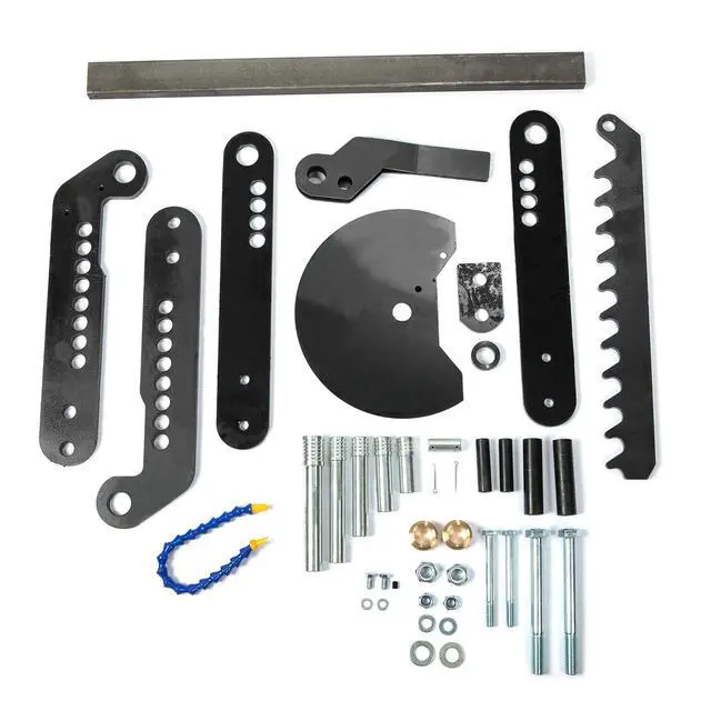 Alt view image 4 of 6 - Tube and Pipe Bender Black Oxide Coating Steel Manual Hand Bender Tubing Tube Bender Pipe Bender Replace for WFB2