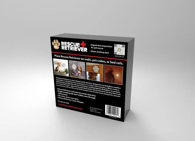 Alt view image 4 of 6 - Triple-Pack pet Smoke Detector