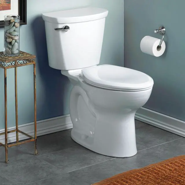 Alt view image 2 of 6 - 215CA004.020 Cadet PRO Two-Piece Toilet Less Seat, Standard Height, Elongated Front, White, 1.6 GPF