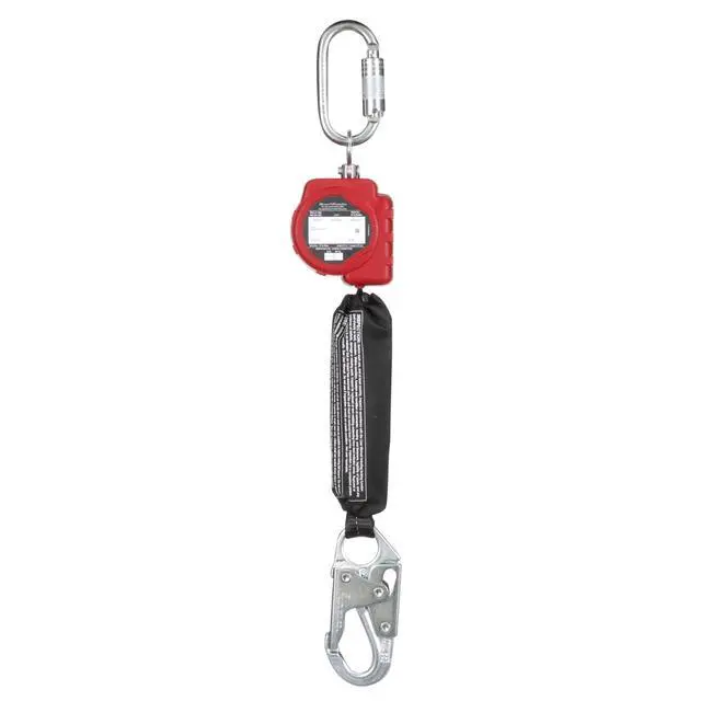 Alt view image 3 of 4 - Protecta Self-Retracting Lifeline with Carabiner 3100506, Web, Steel Snap Hook, 6 ft., OSHA, Overhead Anchor Point