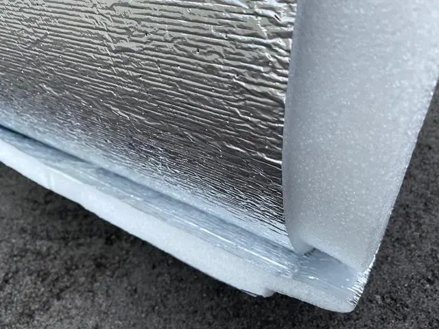 Alt view image 5 of 6 - SmartSHIELD -20mm 48" X25ft Reflective Insulation Roll, Foam Core Radiant Barrier, Thermal Foil Insulation Panel - 0.8 Inch Thickness, R-23