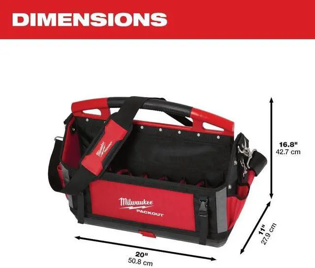 Alt view image 2 of 6 - 48-22-8320 Packout, 20", Storage Tote