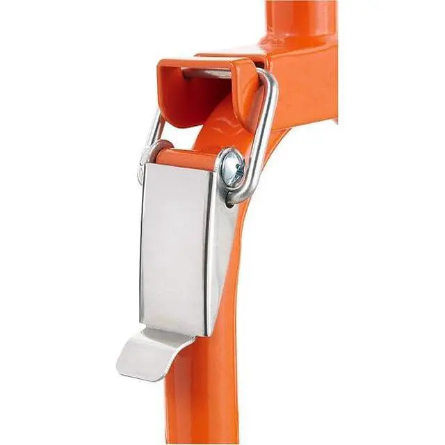 Alt view image 5 of 6 - MP301 Metal Frame Measuring Wheel with Spoked Wheel (Graduations: ft.), 11-1/2-Inch Diameter, Orange