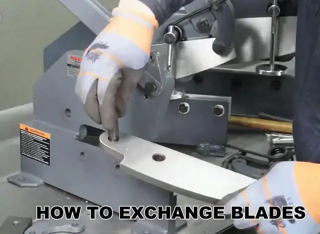 Alt view image 6 of 6 - Sheet Metal Cutter - 10 inch Manual Plate Shear HS-10 | 0.51 inch Round Steel Capacity | Bench-Mount Throatless Design