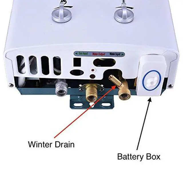 Alt view image 5 of 6 - TANKLESS GAS WATER HEATER Vent Free (LOW WATER PRESSURE STARTUP) 1.6 GPM PROPANE LPG