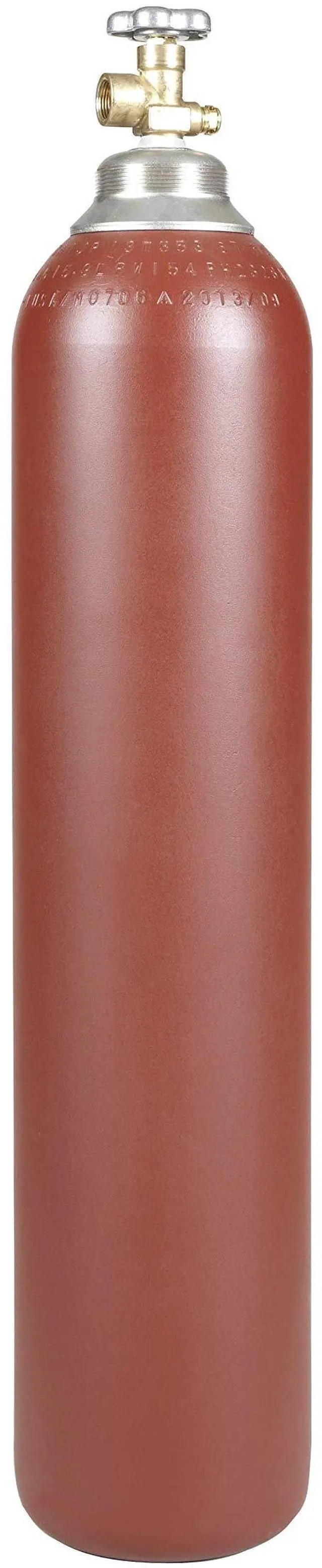 Main image of 80 cu ft Steel Inert Gas Cylinder - CGA580 Valve - DOT Approved - Nitrogen Argon Helium Compatible