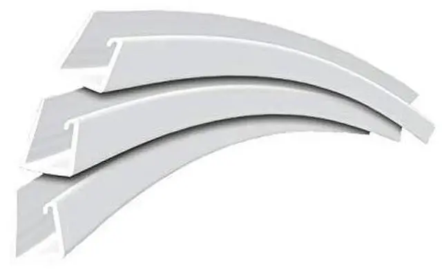 Main image of Flex J Channel 3/4in. White (Carton of 6)