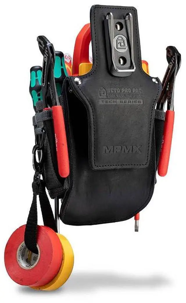 Alt view image 5 of 5 - Pro Pac MPMX (Leather Backed Medium-Sized Tool Pouch)
